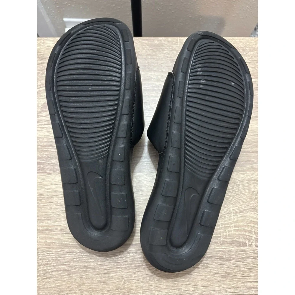 Nike Victori One Slides Triple Black Men's Size 8 CN9675-003